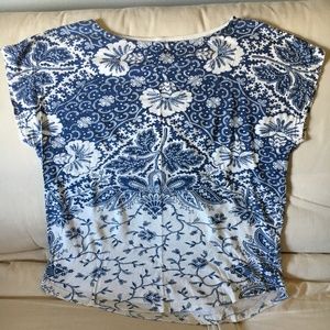 Floral Chaps Blouse